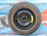 № Б763. Запасное колесо R16 5х114.3 Goodyear 155/90R16 Nissan