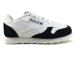 Reebok Classic Leather White Black женские (36-40) Арт. 209F-A