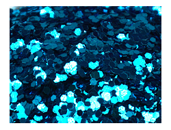 Устойчив к сольвентам глиттер Королевский Синий 1 мм 10 гр