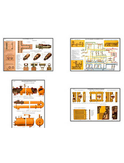 Плакаты ПРОФТЕХ "Столярно-плотницкие работы" (25 пл, винил, 70х100)