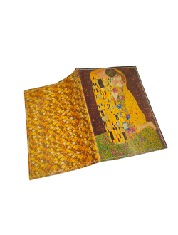 Обложка на паспорт с принтом "Поцелуй"