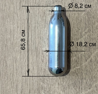 Баллончики для сифона CO2 8,4гр Россия(50шт)(есть опт)