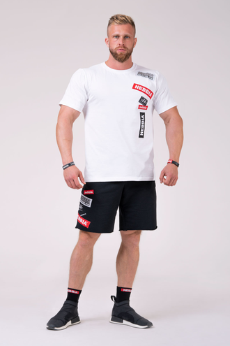 Футболка NEBBIA Labels T-shirt 171 Белая