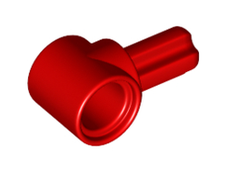 Technic, Axle and Pin Connector Hub with 1 Axle, Red (22961 / 6167939)