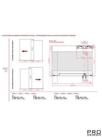 Раздвижная система Magic EQUAL для двери 68-110см до 40кг (черный анод.) (38-40 мм)