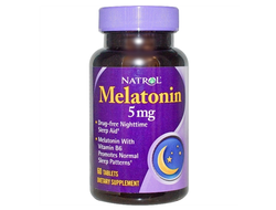 (NATROL) Melatonin 5 мг - (60 табл)