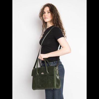 Деловая сумка Valenza Premium green (арт. 5076-11)