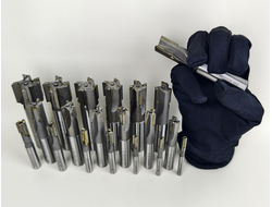 Набор цилиндрических фрез 20 шт по металлу ВК8 5-30 мм