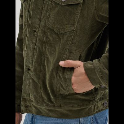 Куртка Wrangler® Sherpa Lined Corduroy Trucker Jacket