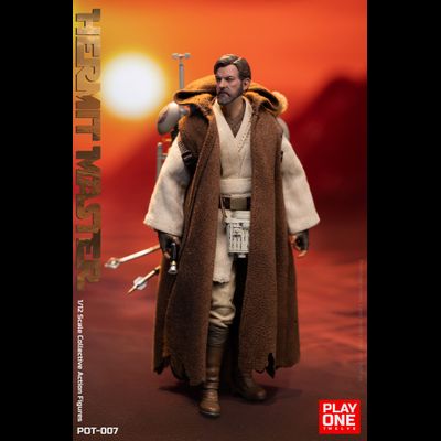 ПРЕДЗАКАЗ - Оби-Ван Кеноби (Звездные Войны, Star Wars) - Коллекционная фигурка 1/12 SCALE Hermit Master Jedi (POT-007) - Play One twelve ?ЦЕНА: 14200 РУБ.?