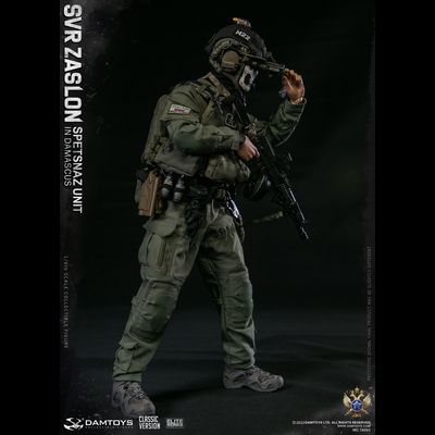 Российский спецназ СВР "Заслон" в Сирии - КОЛЛЕКЦИОННАЯ ФИГУРКА 1/6 RUSSIAN SVR ZASLON IN DAMASCUS (78093) - DAMTOYS
