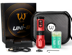 Беспроводная тату машинка AVA UNi-B Adjustable stroke 2.5-4.5mm Red