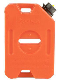 Канистра 4 литра GKA (ДхШхВ: 78x225x335 мм; Вес: 0,95 кг; Цвета: белый, черный, красный, хаки, желтый) GKA-4L