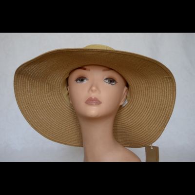 Stefania Maiaroli шляпа широкополая 1638 бежевая