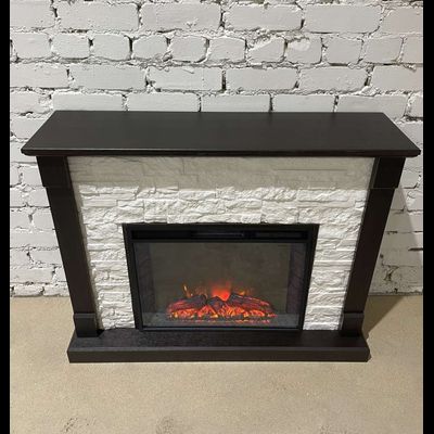 Электрокамин Моника BL M2 с очагом Sparta 25.5 LED