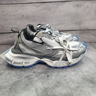 Balenciaga 3XL Worn Out Grey Blue