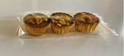 Халвинки ореховые из нутовой муки, 3шт (60г)