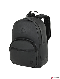 Рюкзак BRAUBERG CELEBRITY универсальный, с отделением для ноутбука, экокожа, черный, 42×30×15 см. 227084