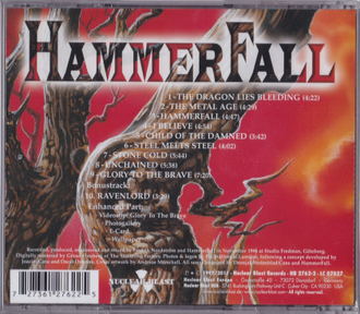 Купить диск HammerFall - Glory To The Brave в интернет-магазине CD "Музыкальный прилавок" в Липецке