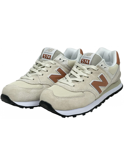 New Balance 574 Rugged Tan Brown женские