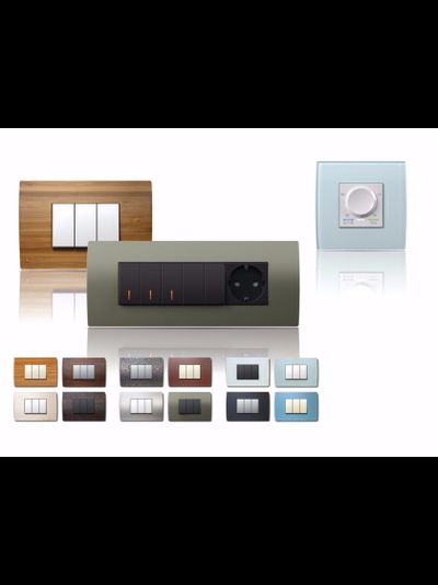 Розетки и выключатели TEM PURE