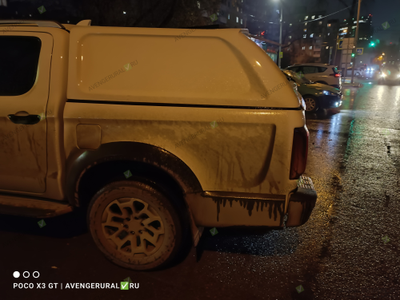 Белый-белый кунг N-commerce для пикапа Джак Т9