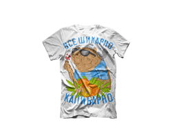 Футболка 3D с полной запечаткой Капибара, Kapibara-san №9