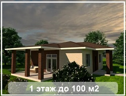 ДОМА ОДНОЭТАЖНЫЕ ДО 100 м2
