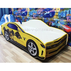 ЗБ016 Кровать Комаро. Размер: 740*520*1700. Спальная зона: 700*1600.