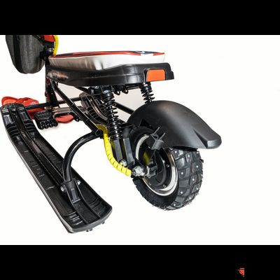 Электрический снегокат NIKA Черный