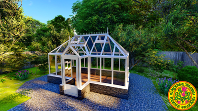 Теплица из стекла ЕЛИЗАВЕТА XSP 5х3,5