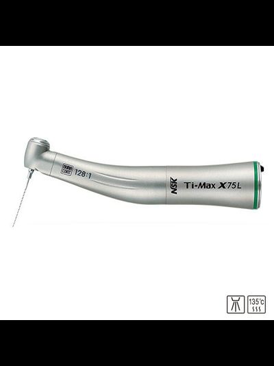 Ti-Max X75L - угловой наконечник c оптикой для Ni-Ti файлов, 128:1