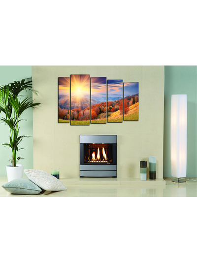 Модульная картина &quot;Просторы лесов&quot;