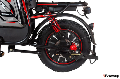 Электровелосипед Minako Titan 2.0 красный