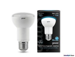 Gauss LED R63 9w 840 E27