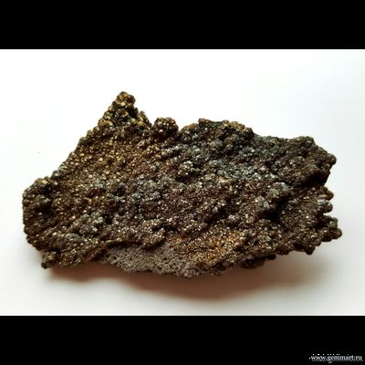 Пирит, лимонит. Россия. 84*50*16мм