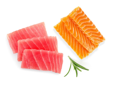 Grandorf Fresh консерва для кошек Филе тунца с филе лосося в желе, 70 г