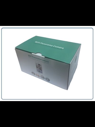 Wi-Fi видеоняня/Панорамная WiFi видеокамера в корпусе лампы накаливания  с DVR (iCSee),  Full HD