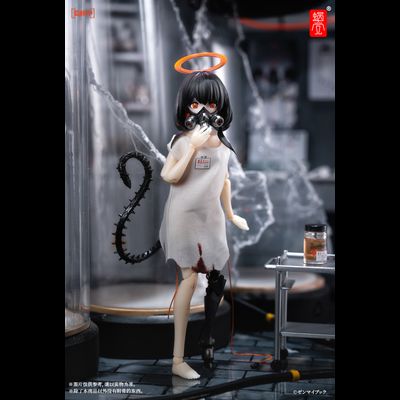 Девочка-киборг (с маской) - Коллекционная фигурка 1/12 SCALE three wise monkeys 03 speak no evil (06975212920412) - Snail Shell