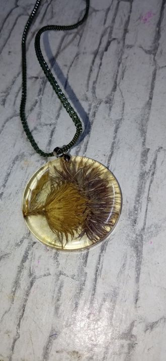 Кулон чертополох