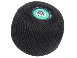 Пряжа Ирис (ПНК им Кирова) 25гр цвет № 7214 черный