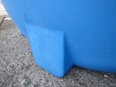 Нижняя площадка для врезки сливной арматуры в емкость H5000