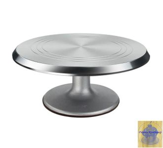 Поворотный столик вращающийся металлический  D 30 см