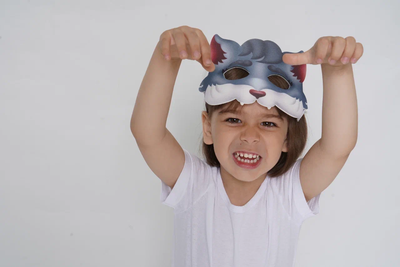 Кукольный театр. Маска "Волк"