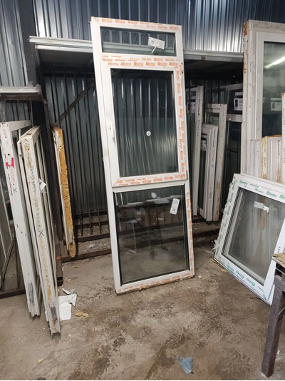 Бу2350-ОКНО БУ ШИРИНА 790 ВЫСОТА 2320 ПРОФИЛЬ 70  СП 40 Створка Поворотно Откидная