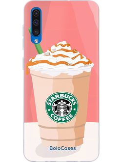 Чехол для Samsung C ДИЗАЙНОМ Starbucks