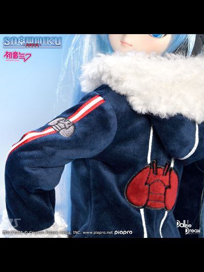 Одежда для куклы Мику Хацунэ (Cloth Dollfie Dream Hatsune Miku Snow 2022 Grand Voyage)