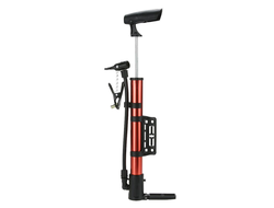 Универсальный компактный напольный и ручной портативный насос для велосипедов с держателем