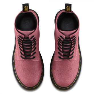 Dr martens hot sale pink glitter