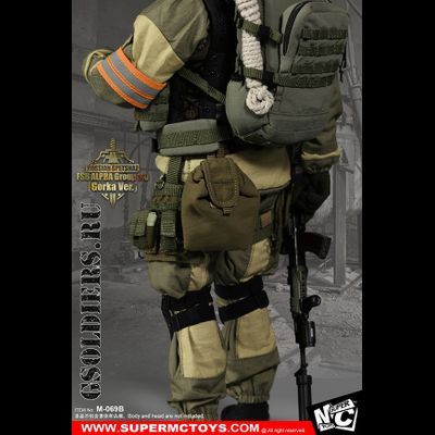 Спецназ &quot;Альфа&quot; - КОЛЛЕКЦИОННАЯ ФИГУРКА 1/6 Russian Spetsnaz - FSB Alfa Group 3.0 Gorka Ver. (M-069 B) - SUPER MC TOYS